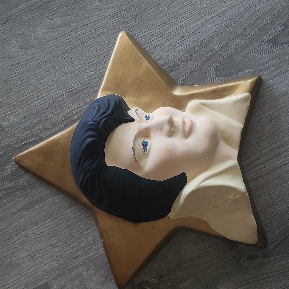 Elvis Presley Ceramic Star